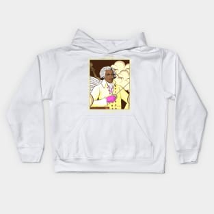 Portrait of Joseph Bologne vanilla ice cream Kids Hoodie